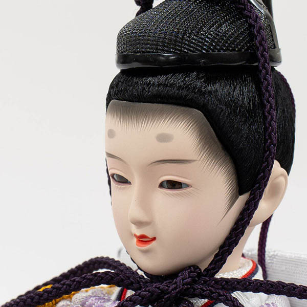 吉徳　 雛人形　芥子親王 うららか LEDライト付き屏風　詳細画像