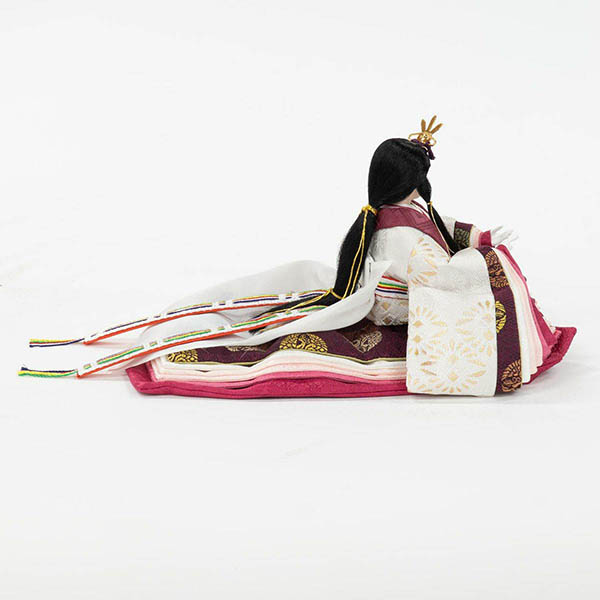 吉徳　 雛人形　芥子親王 うららか LEDライト付き屏風　詳細画像