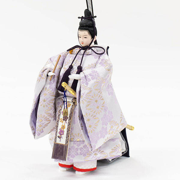 吉徳　 雛人形　芥子親王 うららか LEDライト付き屏風　詳細画像