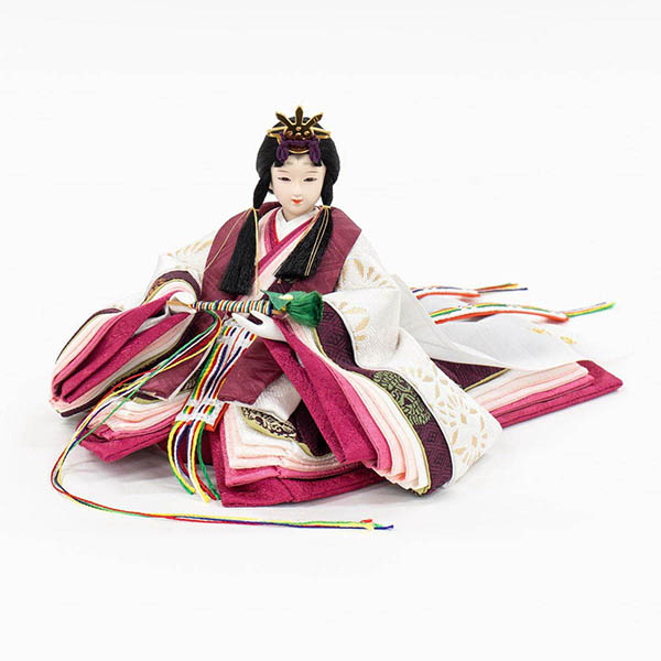 吉徳　 雛人形　芥子親王 うららか LEDライト付き屏風　詳細画像