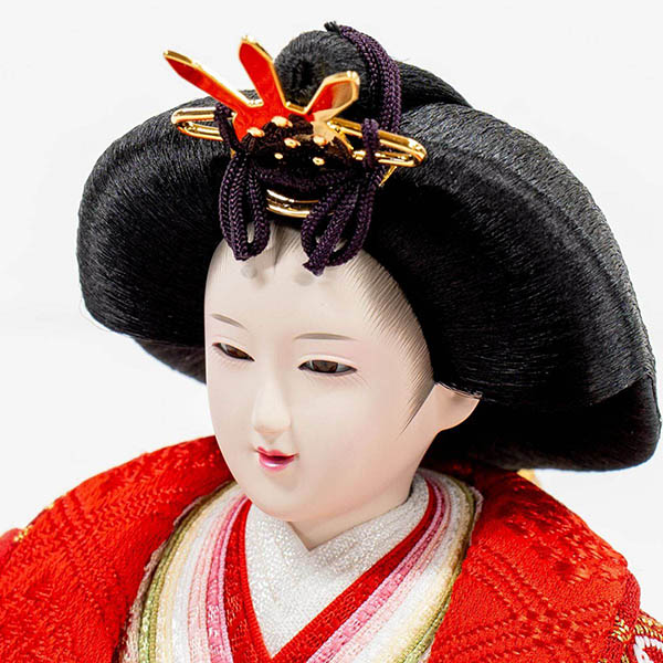 吉徳　 雛人形　小三五親王 収納箱飾り 春窓雛　詳細画像