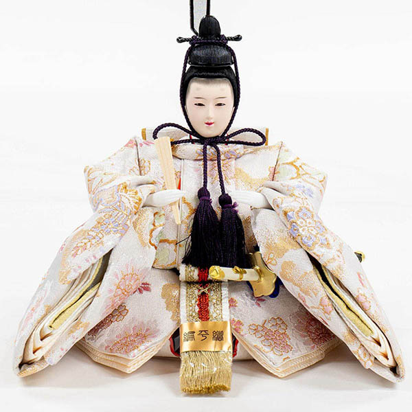 吉徳　 雛人形　小三五親王 収納箱飾り 春窓雛　詳細画像