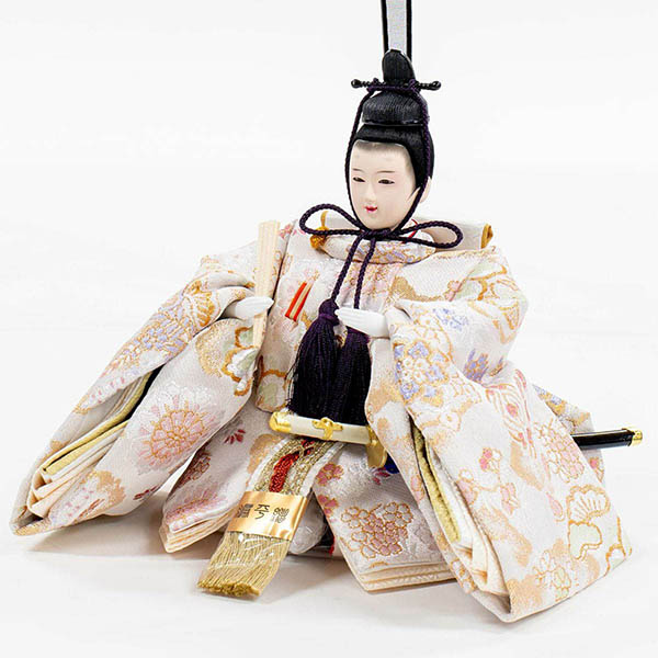 吉徳　 雛人形　小三五親王 収納箱飾り 春窓雛　詳細画像