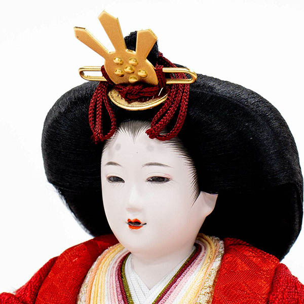 吉徳　 雛人形　樋泉円作 正絹 京十二番親王 御雛　詳細画像