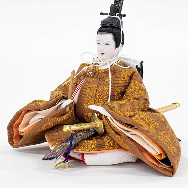 吉徳　 雛人形　樋泉円作 正絹 京十二番親王 御雛　詳細画像