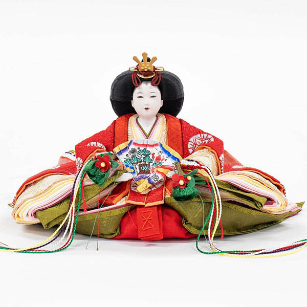 吉徳　 雛人形　樋泉円作 正絹 京十二番親王 御雛　詳細画像