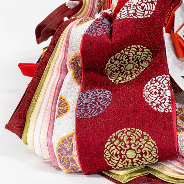 吉徳　 雛人形　樋泉円作 正絹 京十番親王 御雛　詳細画像