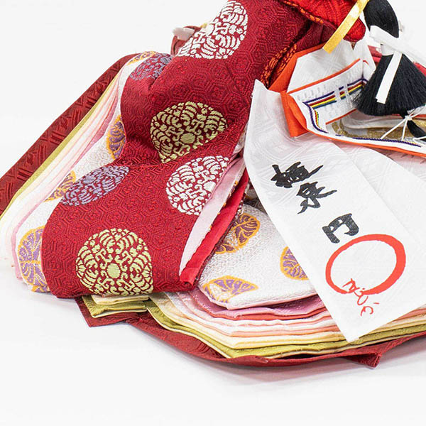 吉徳　 雛人形　樋泉円作 正絹 京十番親王 御雛　詳細画像