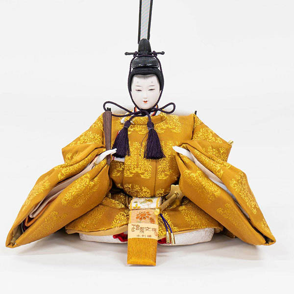 吉徳　 雛人形　樋泉円作 正絹 京十番親王 御雛　詳細画像