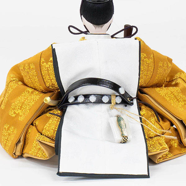 吉徳　 雛人形　樋泉円作 正絹 京十番親王 御雛　詳細画像