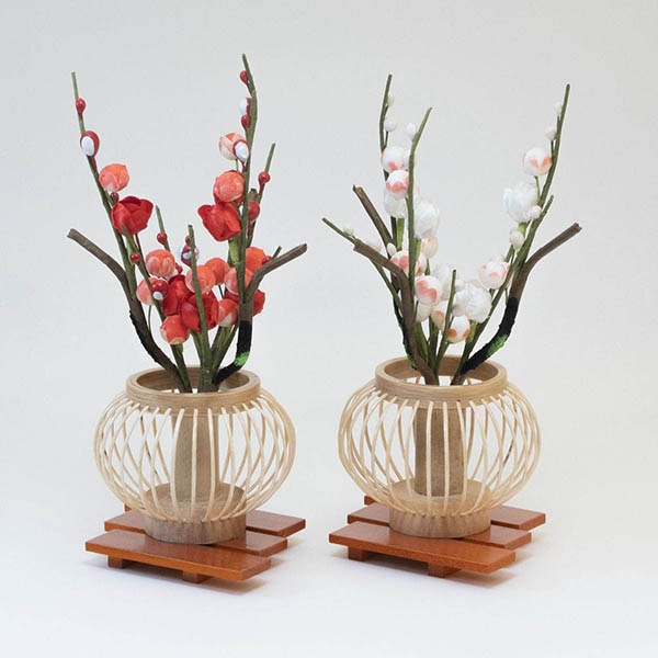 吉徳　 雛人形　正絹 京十一番親王 白木調 木目 収納箱飾り 江都みやび 御雛　詳細画像