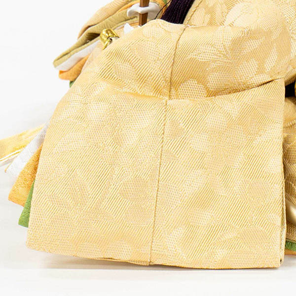 吉徳　 雛人形　正絹 京十一番親王 白木調 木目 収納箱飾り 江都みやび 御雛　詳細画像