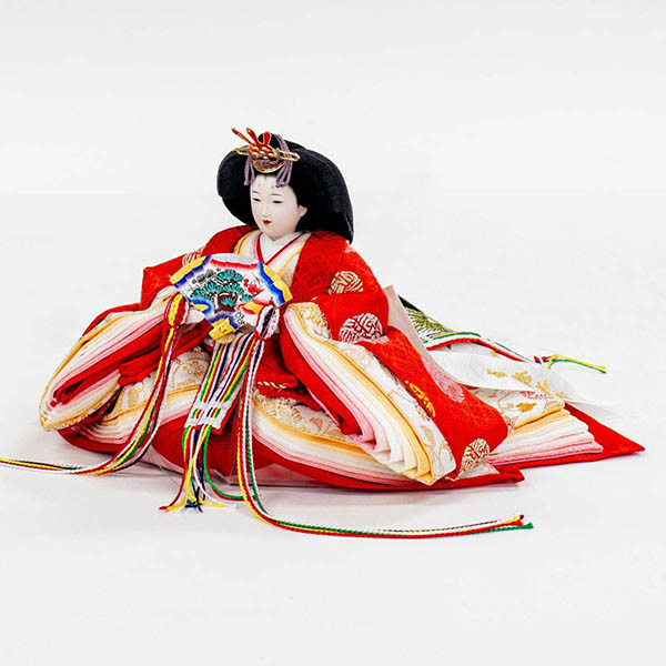 吉徳　 雛人形　正絹 京十一番親王 江都みやび 御雛　詳細画像