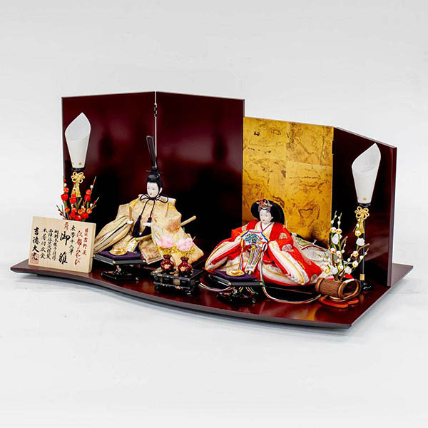 吉徳　 雛人形　正絹 京十一番親王 江都みやび 御雛　詳細画像