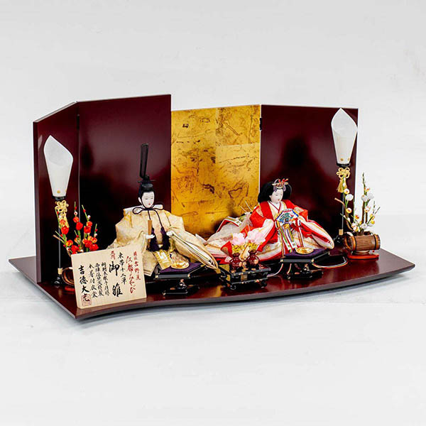 吉徳　 雛人形　正絹 京十一番親王 江都みやび 御雛　詳細画像