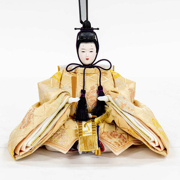 吉徳　 雛人形　正絹 京十一番親王 江都みやび 御雛　詳細画像