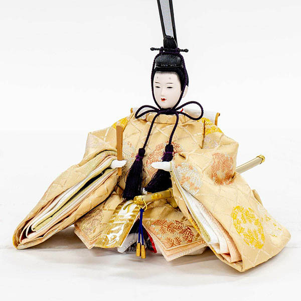 吉徳　 雛人形　正絹 京十一番親王 江都みやび 御雛　詳細画像