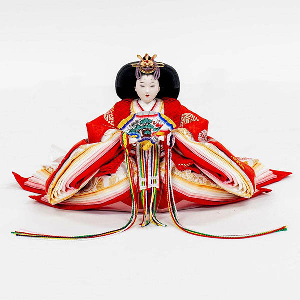 吉徳　 雛人形　正絹 京十一番親王 江都みやび 御雛　詳細画像