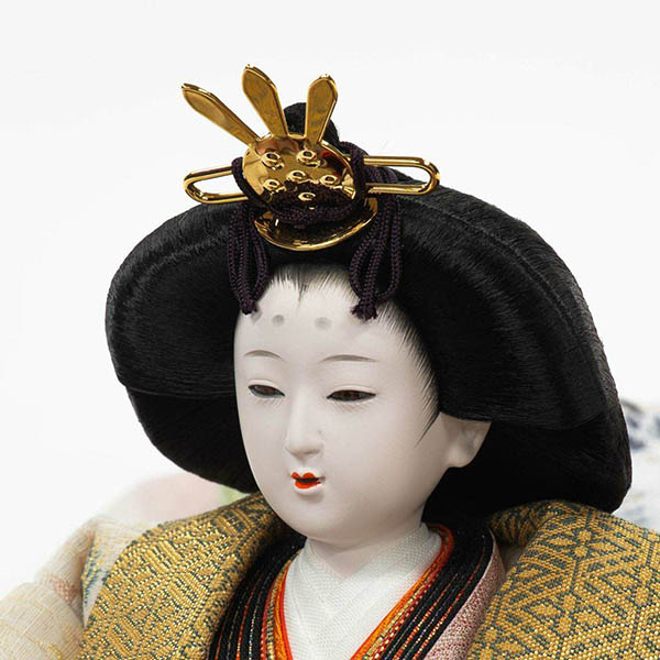 雛人形 吉徳 安藤桂甫作 京九番親王 束帯雛 詳細画像 吉徳 雛人形 安藤桂甫作 京九番親王 束帯雛 詳細画像