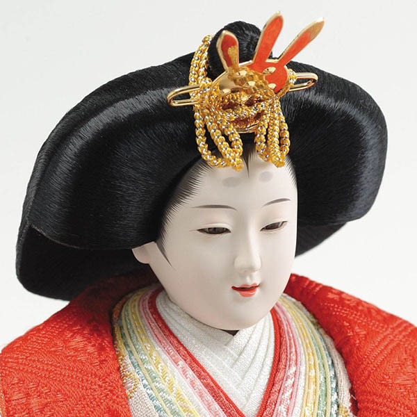 吉徳　 雛人形　十番親王 三五官女 五人飾り 御雛　詳細画像