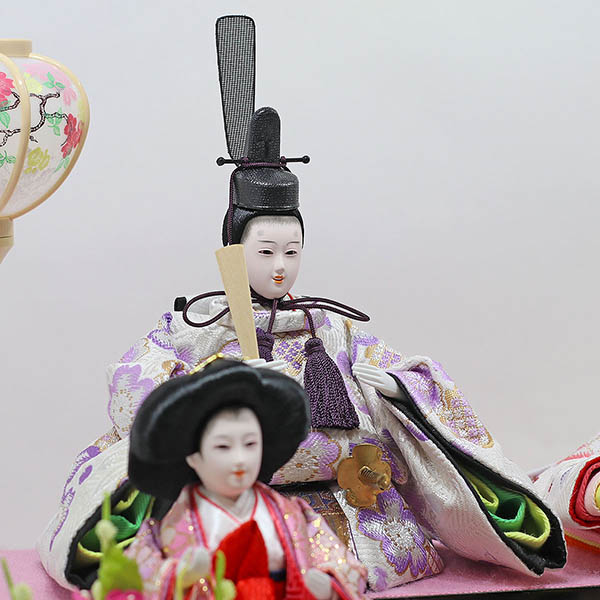 雛人形 吉徳 ケース入り 小芥子親王 柳官女 五人飾り ガラスケース 詳細画像 吉徳 雛人形 ケース入り 小芥子親王 柳官女 五人飾り ガラスケース 詳細画像