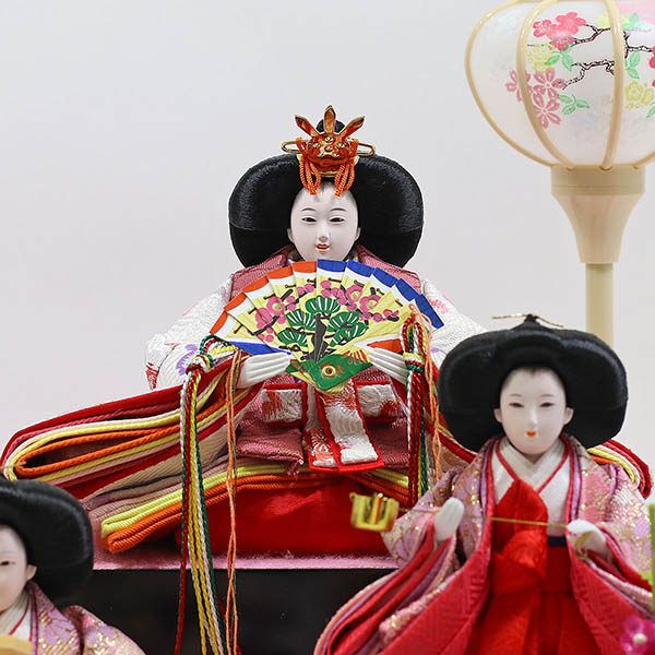 雛人形 吉徳 ケース入り 小芥子親王 柳官女 五人飾り ガラスケース 詳細画像 吉徳 雛人形 ケース入り 小芥子親王 柳官女 五人飾り ガラスケース 詳細画像