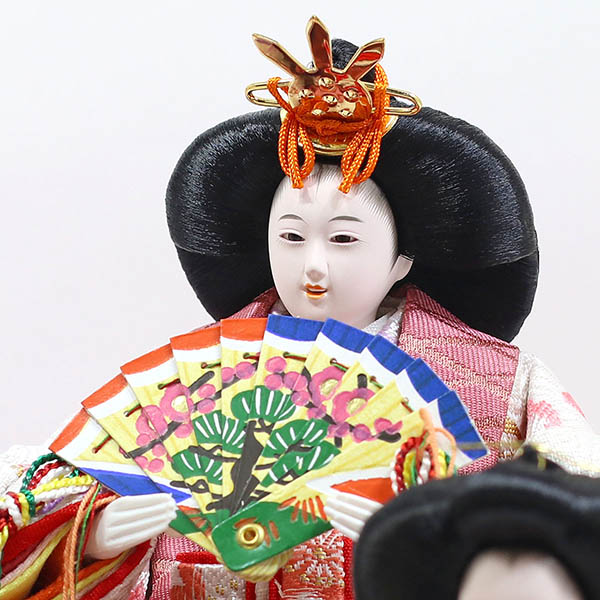 雛人形 吉徳 ケース入り 小芥子親王 柳官女 五人飾り ガラスケース 詳細画像 吉徳 雛人形 ケース入り 小芥子親王 柳官女 五人飾り ガラスケース 詳細画像