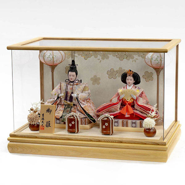 雛人形 吉徳 アクリルケース入り 小三五親王飾り 御雛 詳細画像 吉徳 雛人形 アクリルケース入り 小三五親王飾り 御雛 詳細画像