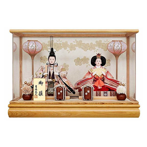 アクリルケース入り 小三五親王飾り 御雛 【125K22362】