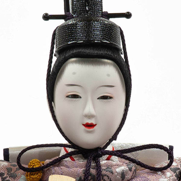 吉徳　 雛人形　アクリルケース入り 小三五親王飾り　詳細画像