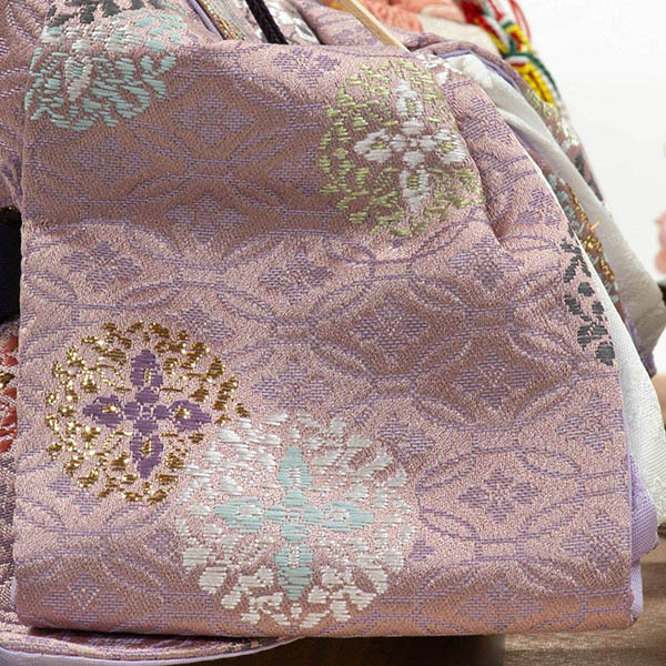 吉徳　 雛人形　アクリルケース入り 小三五親王飾り　詳細画像