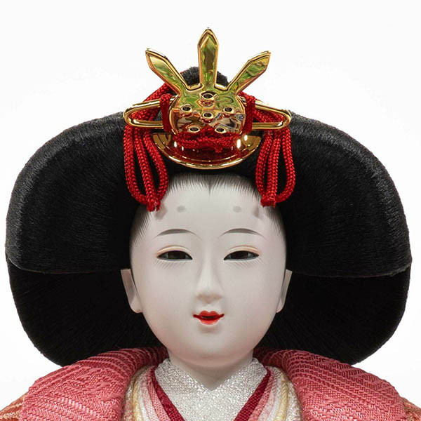 吉徳　 雛人形　アクリルケース入り 小三五親王飾り　詳細画像