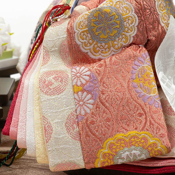 吉徳　 雛人形　アクリルケース入り 小三五親王飾り　詳細画像