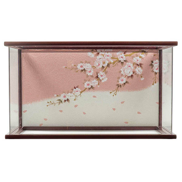 吉徳　 雛人形　アクリルケース入り 小三五親王飾り　詳細画像