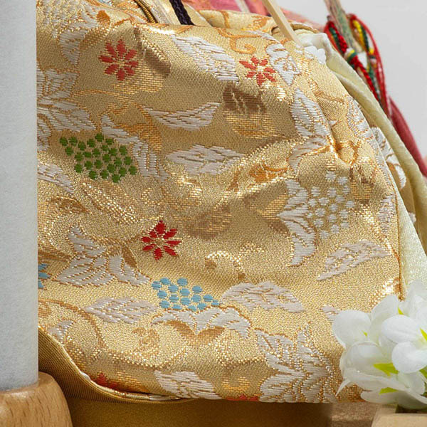 吉徳　 雛人形　アクリルケース入り 小三五親王飾り　詳細画像