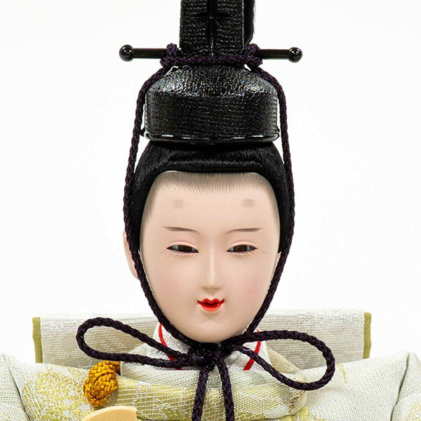 吉徳　 雛人形　小三五親王 春彩 LEDライト付き アクリルケース飾り　詳細画像