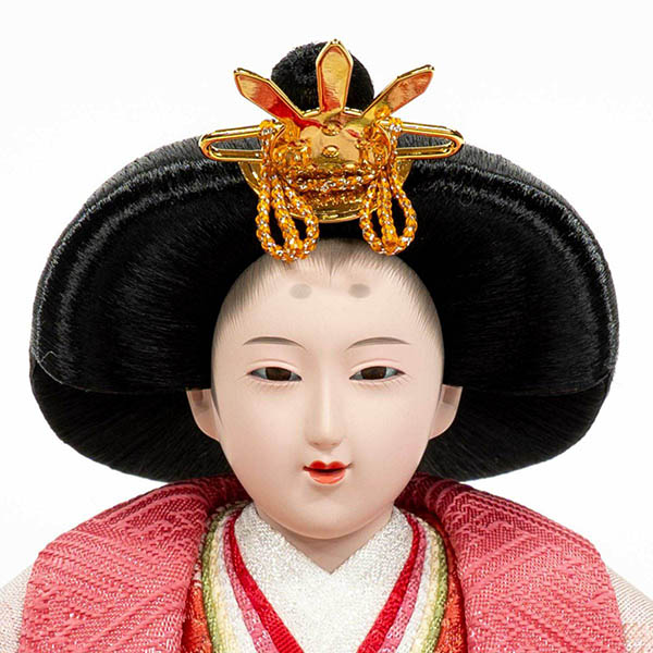 吉徳　 雛人形　小三五親王 春彩 LEDライト付き アクリルケース飾り　詳細画像