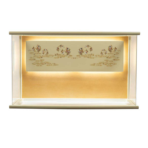 吉徳　 雛人形　小三五親王 春彩 LEDライト付き アクリルケース飾り　詳細画像