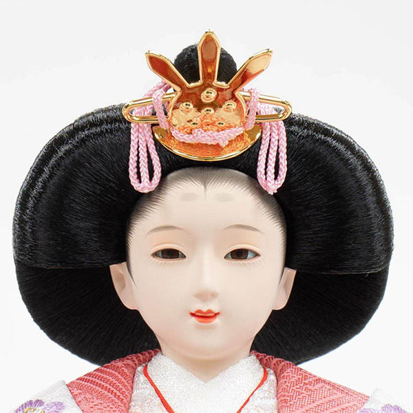 吉徳　 雛人形　アクリルケース入り 小三五 親王飾り 御雛　詳細画像