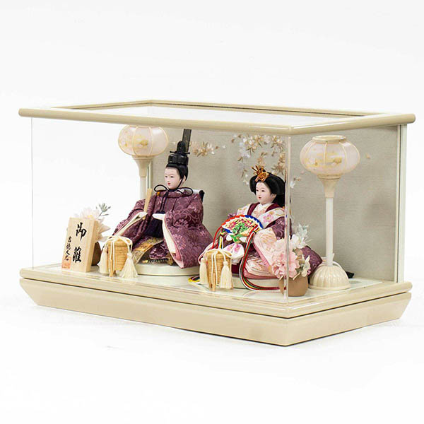 雛人形 吉徳 アクリルケース入り 芥子親王飾り 御雛 詳細画像 吉徳 雛人形 アクリルケース入り 芥子親王飾り 御雛 詳細画像
