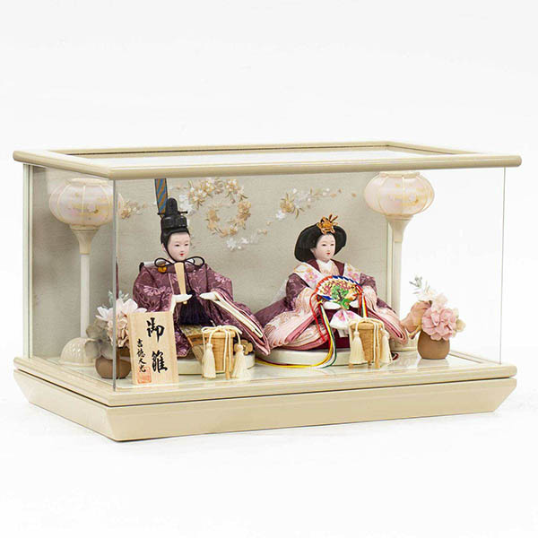 雛人形 吉徳 アクリルケース入り 芥子親王飾り 御雛 詳細画像 吉徳 雛人形 アクリルケース入り 芥子親王飾り 御雛 詳細画像