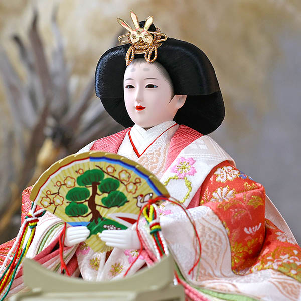 雛人形 吉徳 モカ塗り アクリルケース入り 小三五 親王飾り 詳細画像 吉徳 雛人形 モカ塗り アクリルケース入り 小三五 親王飾り 詳細画像