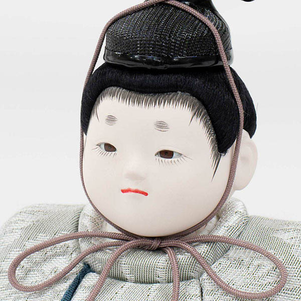 吉徳　 雛人形　幸一光作 木目込親王飾り 小雪　詳細画像