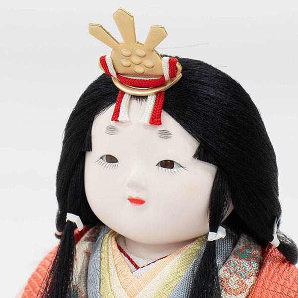 吉徳　 雛人形　幸一光作 木目込親王飾り 小雪　詳細画像
