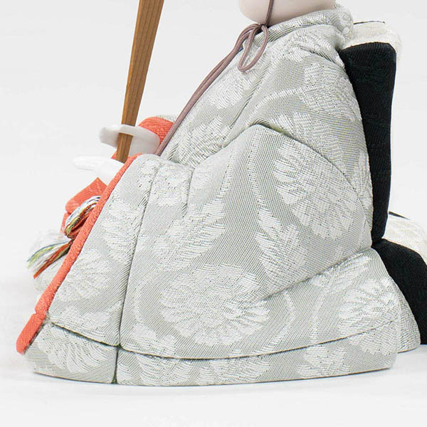 吉徳　 雛人形　幸一光作 木目込親王飾り 小雪　詳細画像