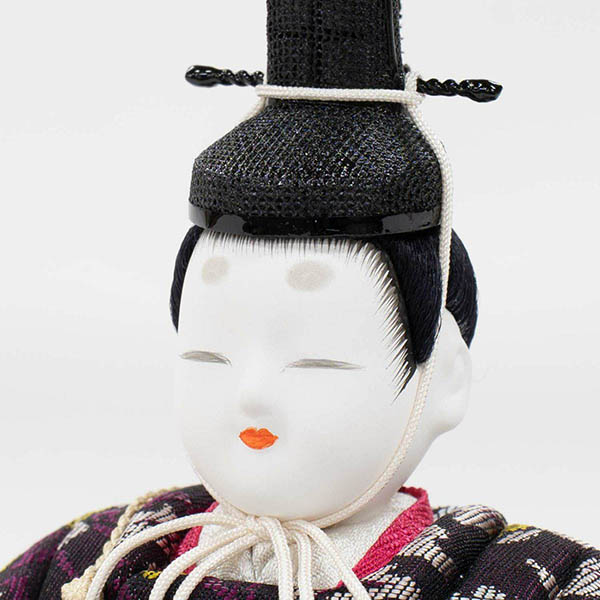 吉徳　 雛人形　柿沼東光作 木目込親王飾り 瑚帛雛　詳細画像