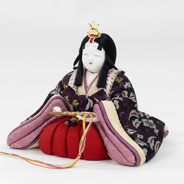 吉徳　 雛人形　柿沼東光作 木目込親王飾り 瑚帛雛　詳細画像