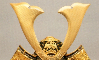 久月　正絹茜糸縅15号兜　天の橋立枠屏風飾り