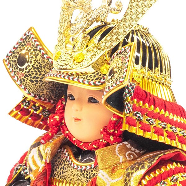 吉徳　 五月人形　鎧着大将飾り 飛龍　詳細画像