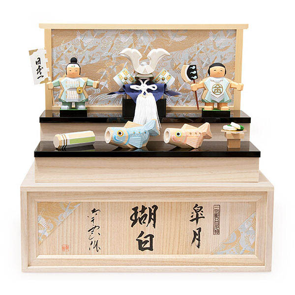 瑚白 二段飾り